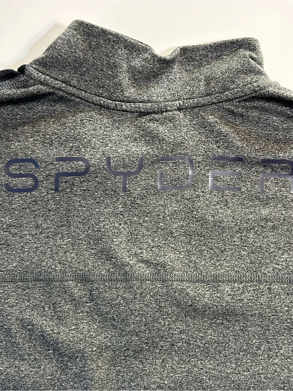 Spyder Active Men's Performance Long Sleeve ¼ Zip Pullover Sweater Size XLarge